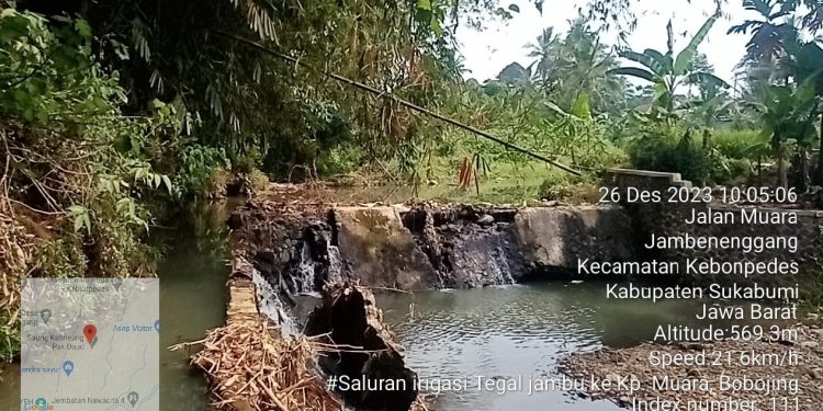 Kades Hilaman Berharap Saluran Irigasi dan Bendungan yang Rusak Agar Segera Diperbaiki