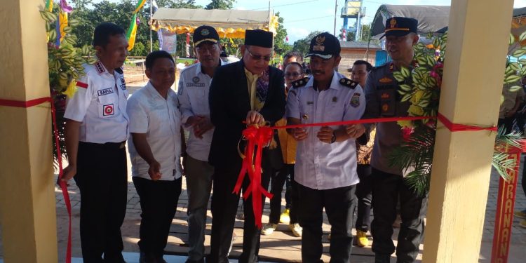 Pemda Kab. Kota Baru: Bupati H. Sayed Jafar. SH., Resmikan Pasar Desa Mandala Kelumpang Hilir