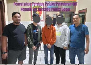 Polsek Ciaarua Berhasil Ungkap Peredaran Terduga Pelaku Pengedar OKT
