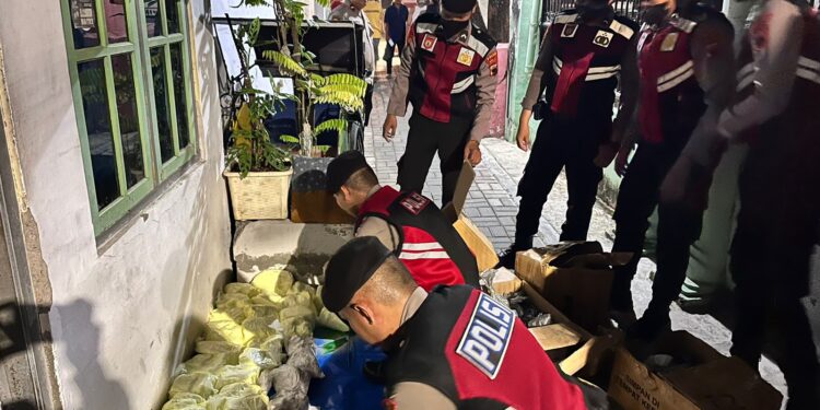 Cipta Kondisi Jelang Lebaran Idul Fitri 2024, Polisi Sita Puluhan Kilo Bahan Baku Petasan