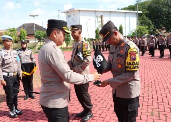 Inovasi Polres Sumenep Tekan Curanmor, Dengan Berikan Bendera Hitam (Tengkorak)