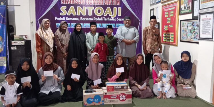 Di Bulan Suci Ramadhan 1445 Hijriyah Alumni SMP IHSANIYAH 84 Gelar Santunan Anak Yatim Piatu