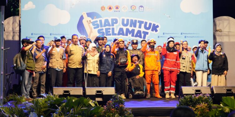 Kasiren Korem 072/Pamungkas Hadiri Peringatan Hari Kesiapsiagaan Bencana