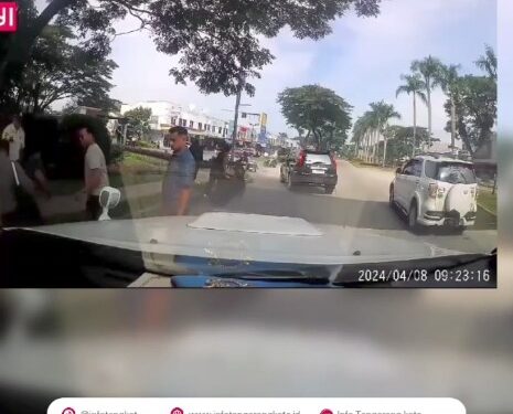 Viral di Medsos, Anggota Propam Polres Metro Tangerang Kota Lumpuhkan Pelaku Curas