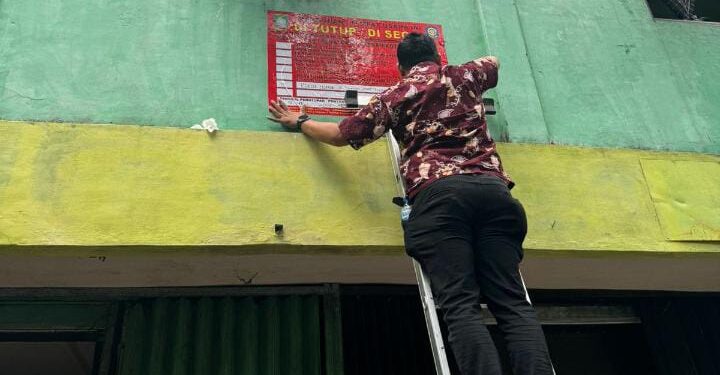 Diduga Masih Ada Aktivitas Kegiatan Open Bo, Kosan Hijau Segera Disegel Permanen