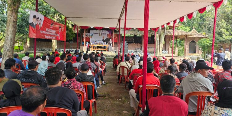 Kundapil, Dewi Aryani Gelar Germas di Pegunungan Tegal