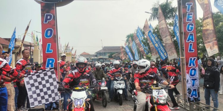 Polres Tegal Kota Gelar Trabas Kamtibmas Bersama Kapolda Jawa Tengah