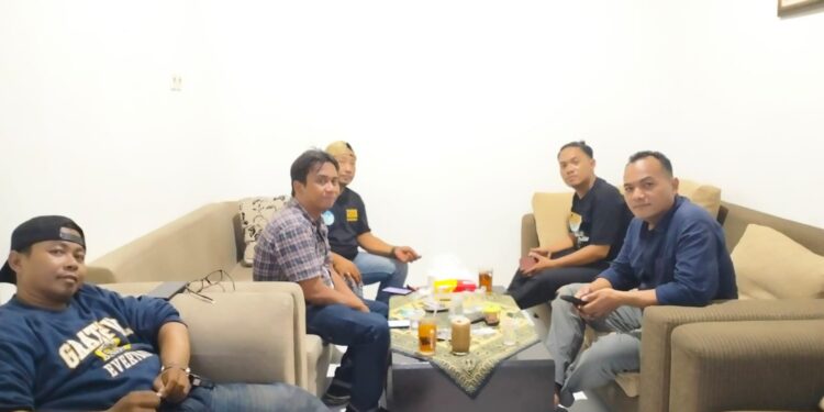 Perdana, KJK Sambangi Kantor PWI Kabupaten Tangerang Untuk Silahturahmi