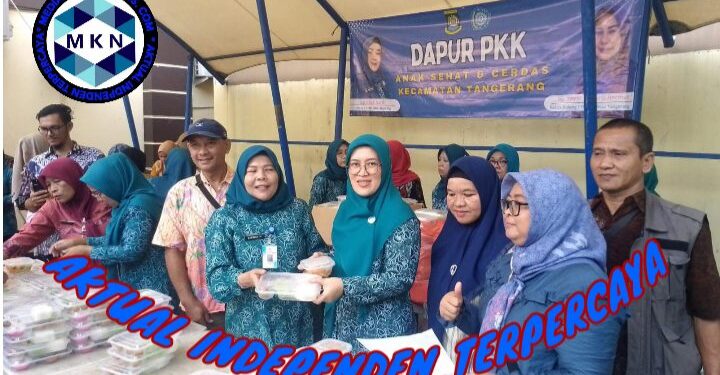 Kecamatan Tangerang Buka Dapur PKK, Dalam Rangka HKG Ke – 52
