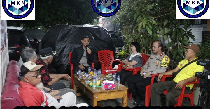 Ngopi Satkamling Cara Jitu, Polisi Ajak Masyarakat Waspada Aksi Kejahatan di Tangerang