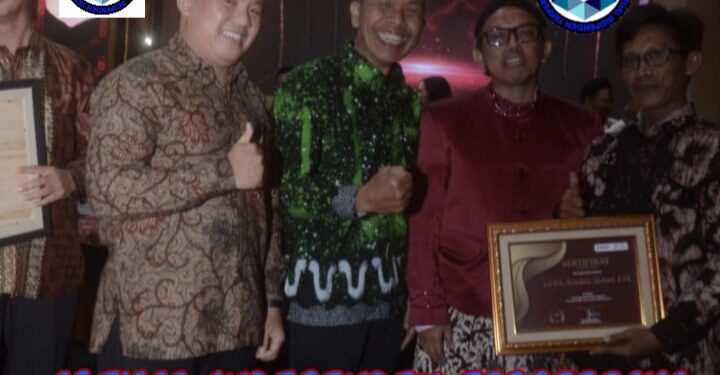 Radio Slawi FM Raih Penghargaan sebagai “Lembaga Media Berpengaruh Tahun 2024”