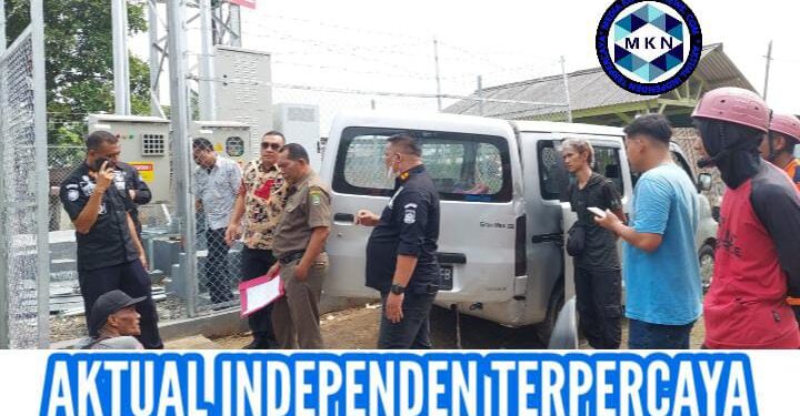 Bandel, Tower di Kedaung Baru Belum Milik Izin PBG Berdiri Kokoh, Disegel Satpol PP Kota Tangerang