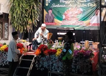 Santunan Anak Yatim Piatu Bersama sedulur Lutfi, Paguyuban Sedulur Makmuri Brebes (PSM)