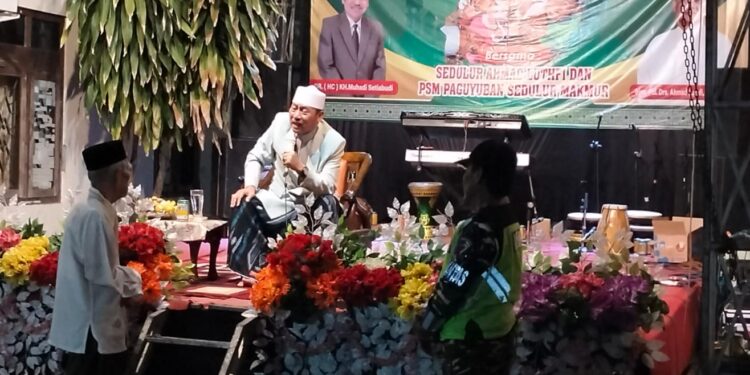 Santunan Anak Yatim Piatu Bersama sedulur Lutfi, Paguyuban Sedulur Makmuri Brebes (PSM)