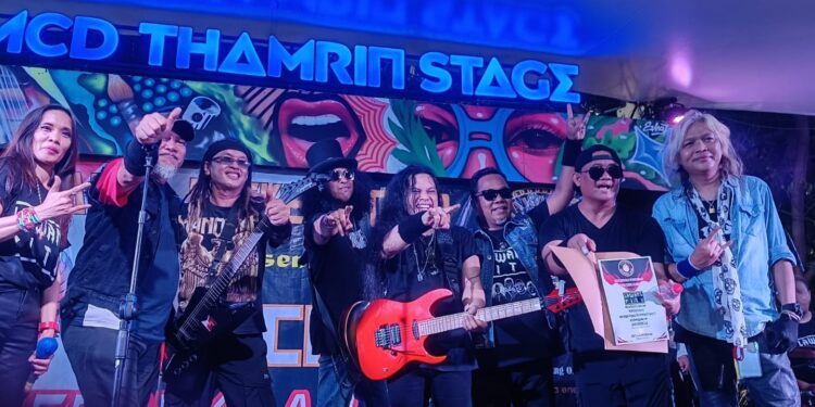 Hibur Penonton, Lawang Pitu Hadir Dalam Panggung Rock HUT Kemerdekaan RI Ke79