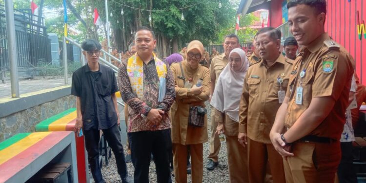 Perwakilan Kota Tangerang, Kelurahan Nusajaya Dapat Penilaian Penjaringan Prestasi dari Kemendagri