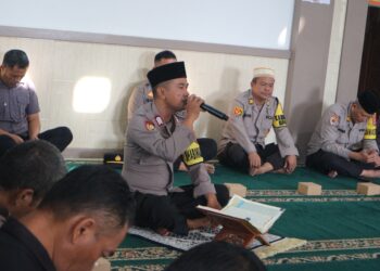 Polres Serang Gelar Peringatan Maulid Nabi Muhammad SAW 1446 H di Masjid As- Salam