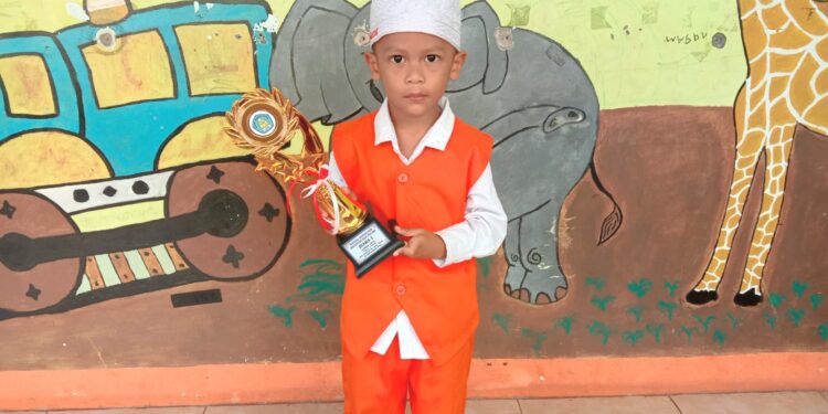 Mafaza Siswa KB Al Huda Sabet Juara 1 Lomba Menyusun Lego Tingkat Kecamatan
