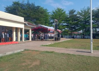 Hari Santri Nasional di Gelar di Alun-Alun Kecamatan Malingping Masjid Besar Baiturrachim