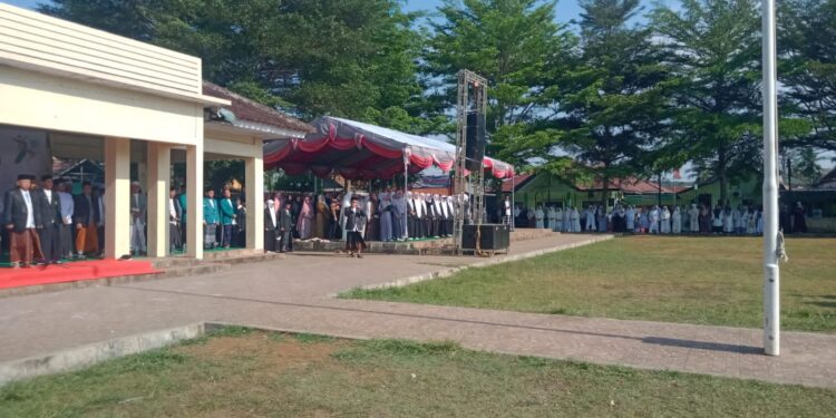 Hari Santri Nasional di Gelar di Alun-Alun Kecamatan Malingping Masjid Besar Baiturrachim