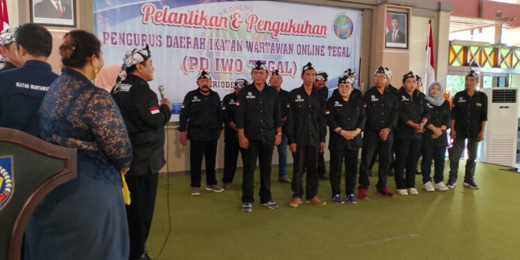 PD IWO Tegal Raya Periode 2024-2029 Resmi Dilantik