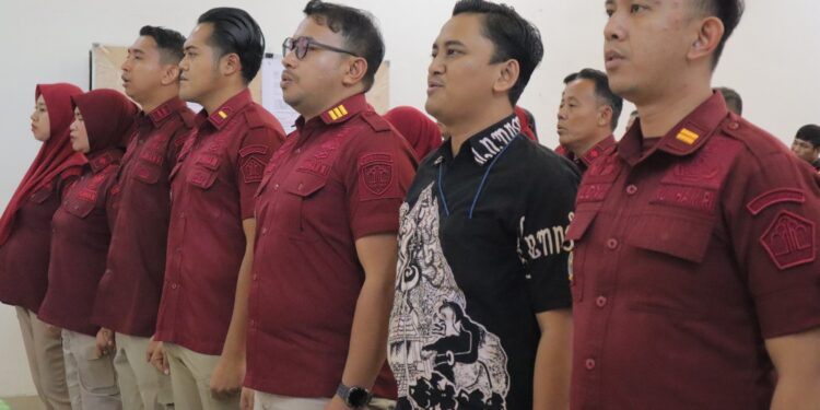 Lapas Kelas I Tangerang Gelar Simulasi dan Penghitungan Suara Melalui Sirekap