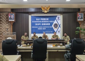 13 OPD Ikuti Uji Publik Keterbukaan Informasi Publik