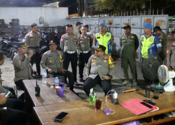 Pasca Pungut dan Hitung Suara di Kota Tegal, Personel Gabungan Terus Gelar Patroli Skala Besar