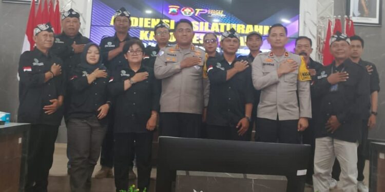 Pesan Kapolres Tegal Jaga Sinergitas IWO bersama Polres Tegal Saat Rama Tamah