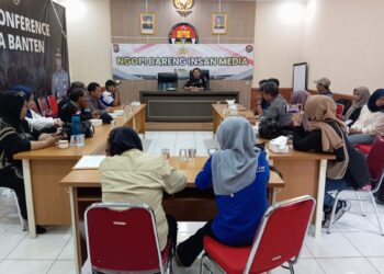 Bidhumas Polda Banten Gelar Kemitraan Silaturahmi dan Diskusi Bersama Insan Media