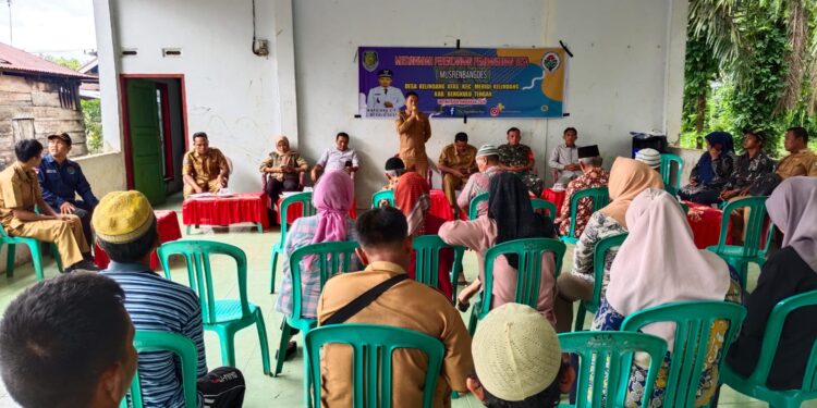 Pemdes Kelindang Atas Mengadakan Musrenbangdes Tahun Anggaran 2025