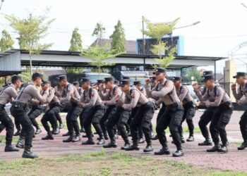26 Siswa SPN Polda Jateng, Telah Usai Mengikuti Latihan Kerja di Polres Tegal Kota