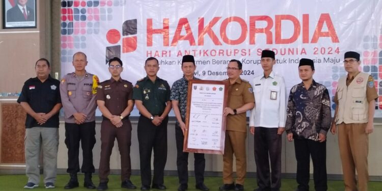 IPAK Menurun, Pemkab Tegal Teguhkan Komitmen Antikorupsi di HAKORDIA 2024