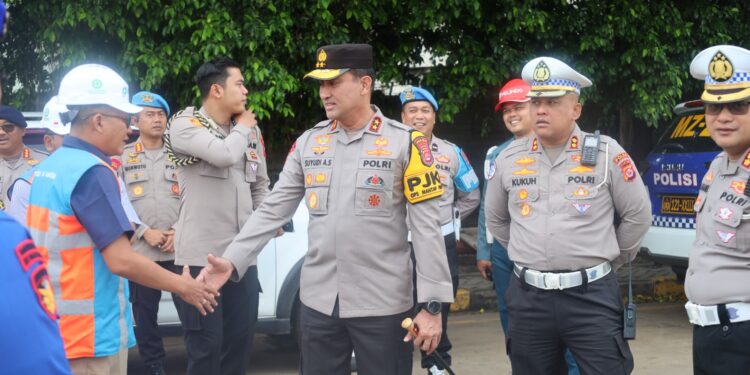 Cek Kesiapan Pengamanan Operasi Lilin, Kapolda Banten Tinjau Langsung Pelabuhan Ciwandan dan Merak