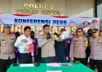 5 Pelaku Kasus Pengeroyokan Berhasil Diamankan Polres Tegal Kota