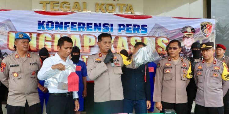 5 Pelaku Kasus Pengeroyokan Berhasil Diamankan Polres Tegal Kota
