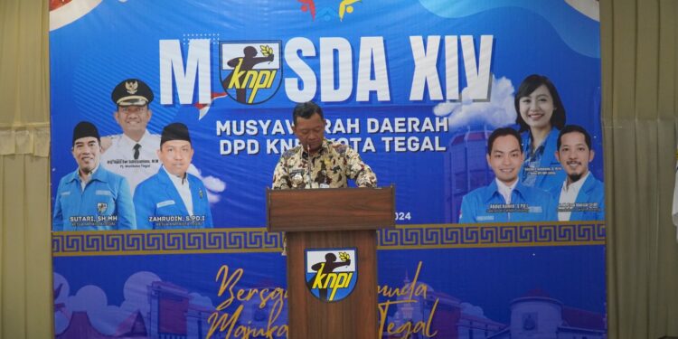 Pj. Wali Kota Tegal Buka Musda XIV KNPI Kota Tegal