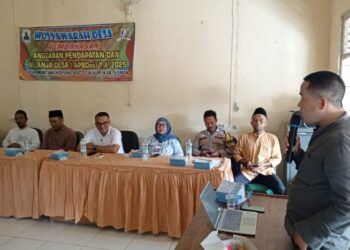 Pemerintah Desa Muncangkopong Gelar Musyawarah Desa untuk Penetapan APBDes Tahun Anggaran 2025