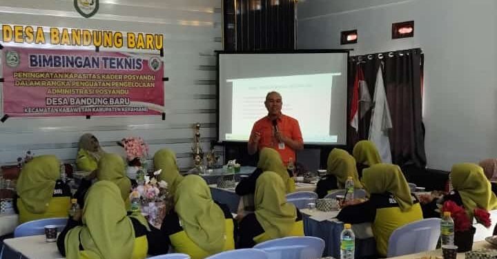 Pemdes Bandung Baru Melakukan Kegiatan Bimtek Posyandu