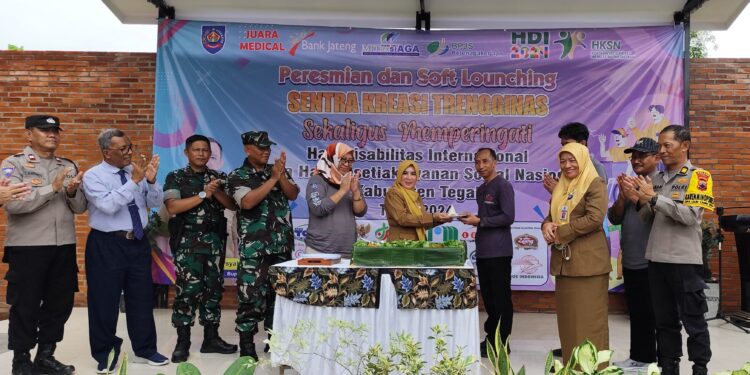 Peresmian Sentra Kreasi Trengginas, Pusat Inovasi Ekonomi Kreatif Disabilitas