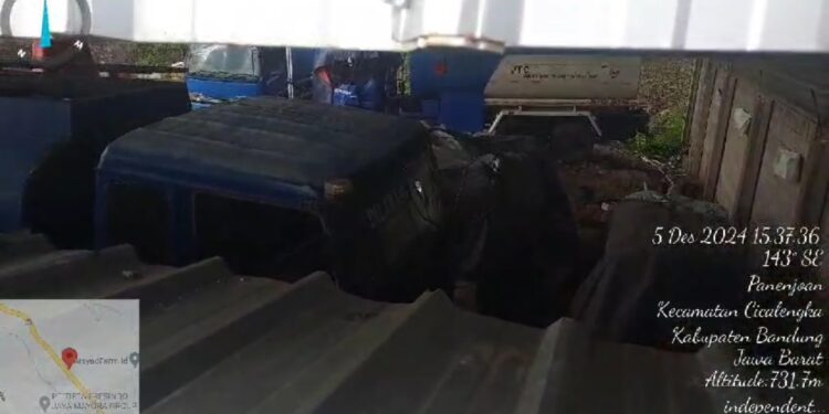 Gudang kosong Diduga Tempat Overtaf dan Penimbunan Solar Subsidi