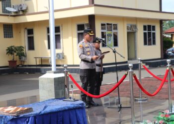 Kapolres Lebak Polda Banten, Pimpin Serah Terima Jabatan Kasat Narkoba, Binmas, Kasiwas, dan Tujuh Kapolsek Jajaran