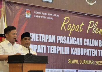 KPU Tetapkan Ischak – Kholid sebagai Bupati dan Wakil Bupati Terpilih 2024 -2029