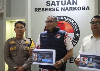 Satnarkoba Polres Tegal Berhasil Amankan 3 Pelaku