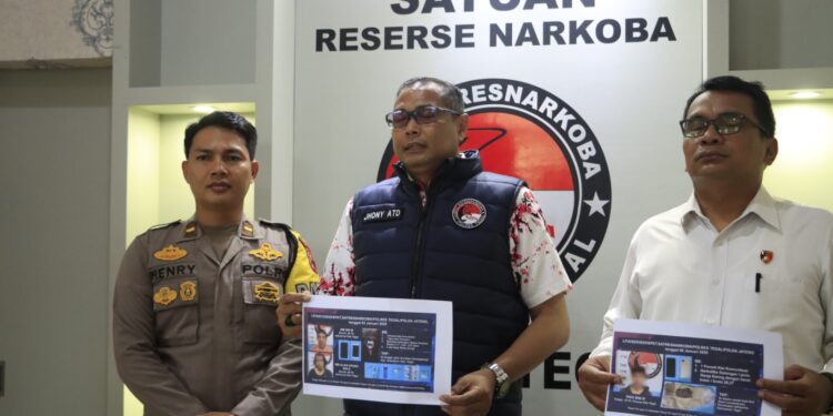 Satnarkoba Polres Tegal Berhasil Amankan 3 Pelaku
