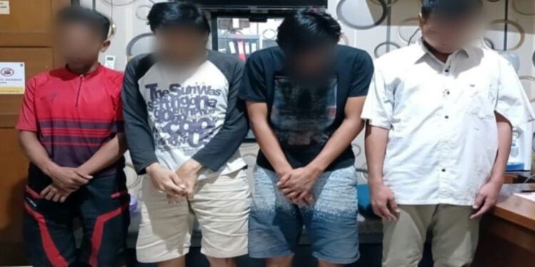 Polres Tegal Kota, Amankan 4 Pelaku Penggelapan Sepeda Listrik