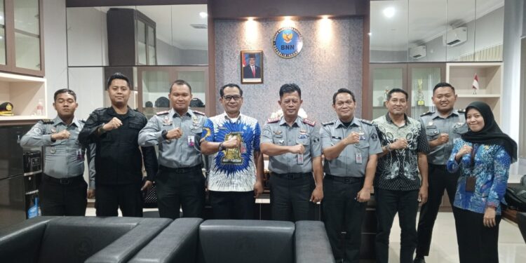 Kunjungi BNNP Kepri, Kepala Rutan Batam Perkuat Sinergi dalam Pemberantasan Narkoba
