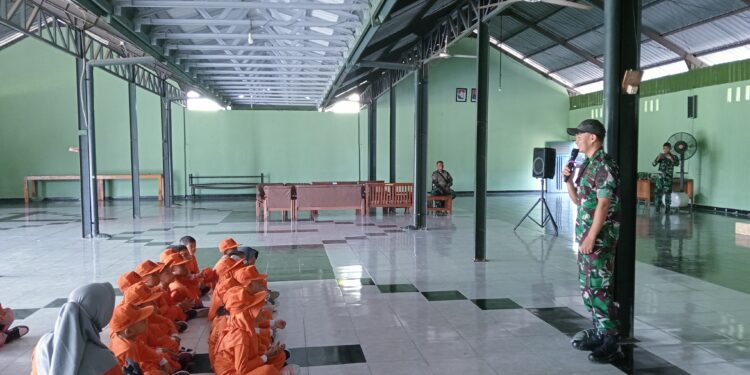 Dandenma Brigif 4/DR Sambut Kunjungan Anak-Anak TK Pertiwi Kramat