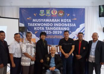Roy Marjuk, Resmi Pimpin Taekwondo Indonesia Kota Tangerang Program Untuk Munculkan Atlet Muda Berbakat