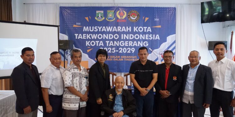 Roy Marjuk, Resmi Pimpin Taekwondo Indonesia Kota Tangerang Program Untuk Munculkan Atlet Muda Berbakat